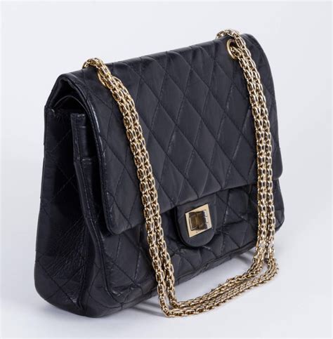 chanel large reissue black gold hardware 227|chanel reissue flap bag.